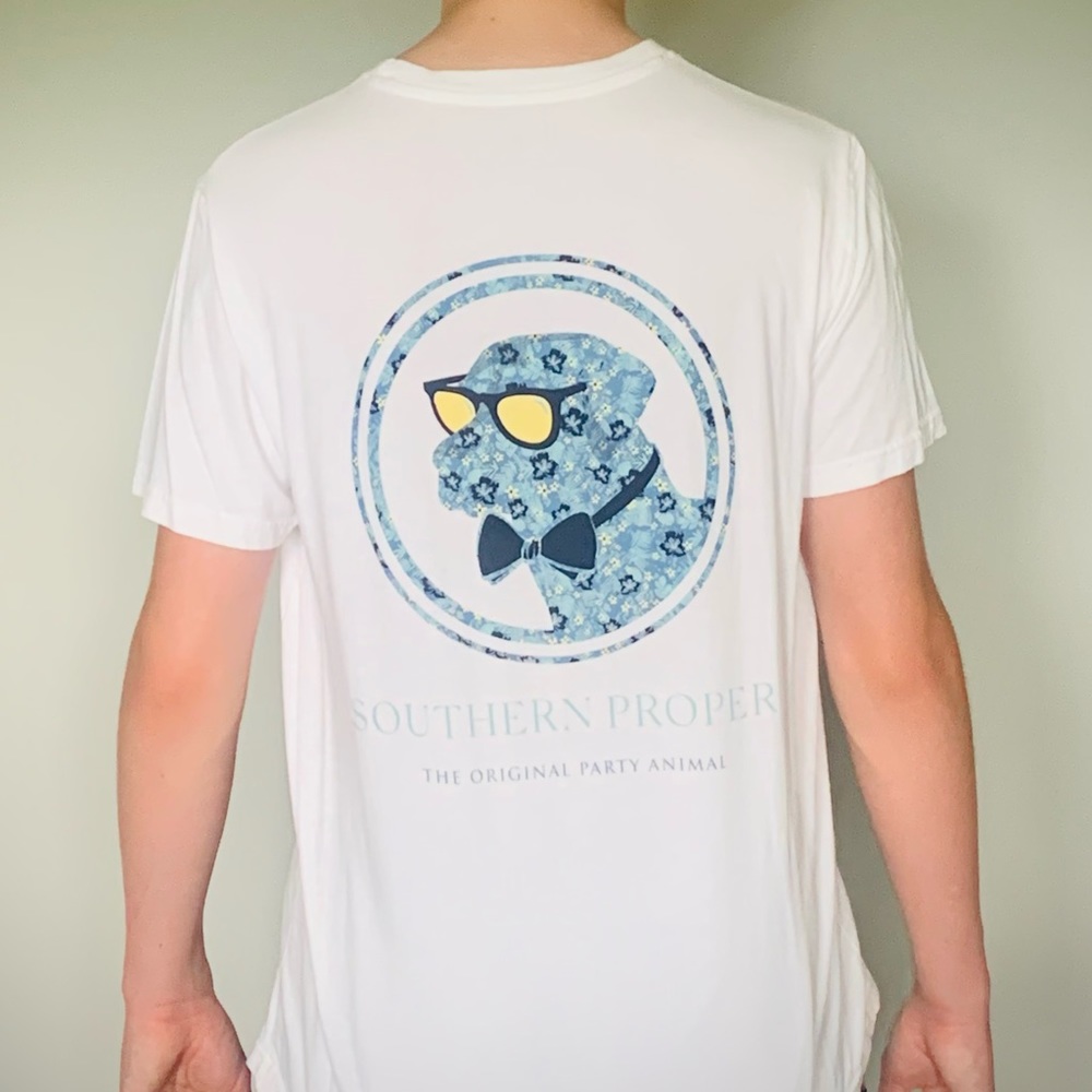 Southern Proper pocket T shirt 💙